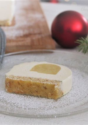 Une photo de Bûche étoile des neiges