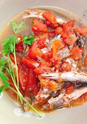Hình của món Cá Nục Kho Cà Chua.