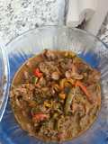 Hígado de pollo guisado!