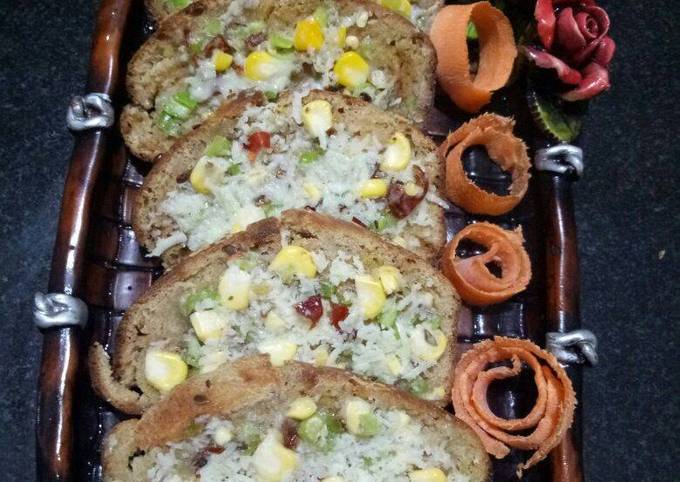 How to Make Award-winning Cheese Corn garlic bread