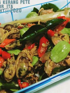 Foto resep Tumis Pedas Kerang Pete