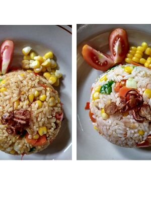 Foto resep Nasi Goreng Jagung Manis, No Egg, No MSG