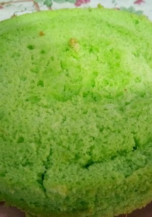 Foto resep Bolu pandan teflon