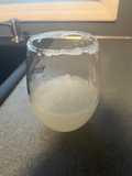 Lemon drop martini style drink