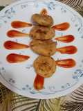 વેજ સમોસા પીનવ્હીલ (Veg Samosa Pinwheel Recipe In Gujarati)