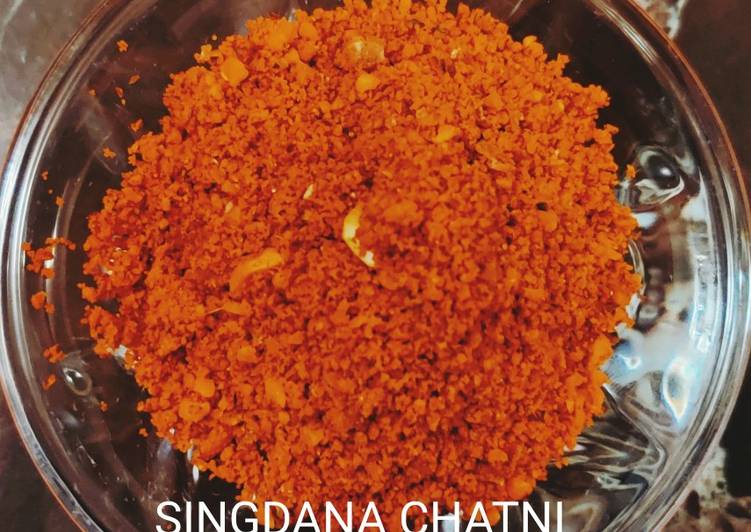 Easiest Way to Make Any-night-of-the-week Shengdana Chutney