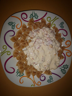 Una foto de Pasta con nata