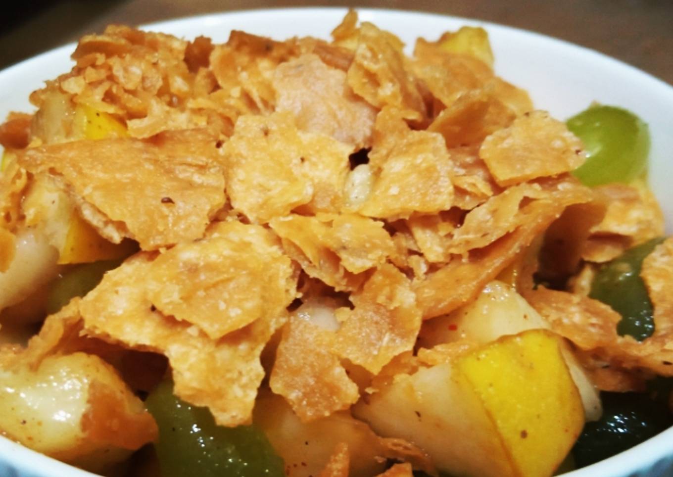 Tangy fruit chaat