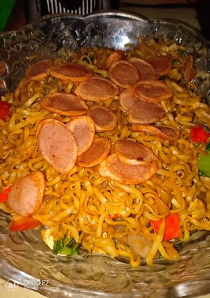 Foto resep Mie telor sosis