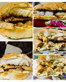 SumKam’s Chicken sub sandwich with tandoori mayo