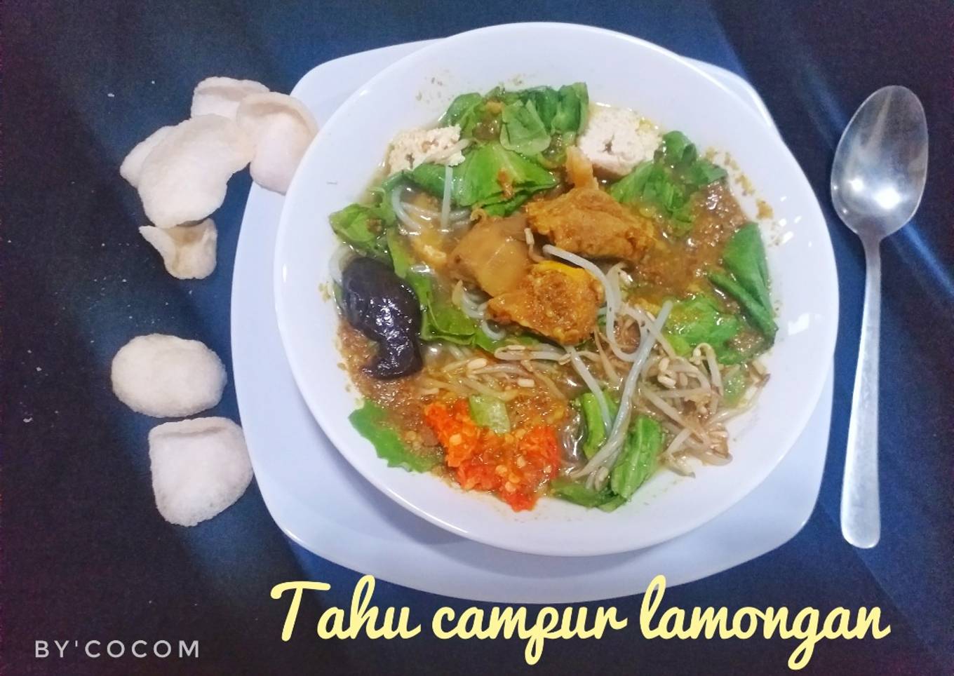 Tahu campur khas lamongan