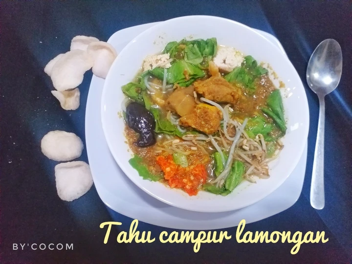 Cara Mudah Membuat Resep Tahu campur khas lamongan yang Enak Banget Anti Ribet, Sempurna