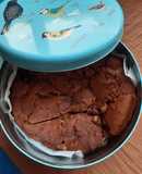Vegan Cake with Tahini and Cocoa