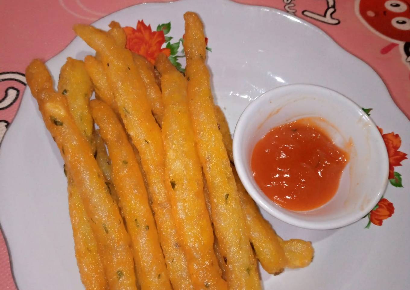Long potato tanpa cetakan