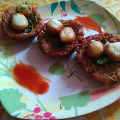 A picture of Aloo_paneer_Bird_nest.