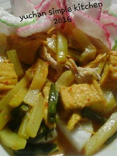 Foto resep Lontong sayur tahu