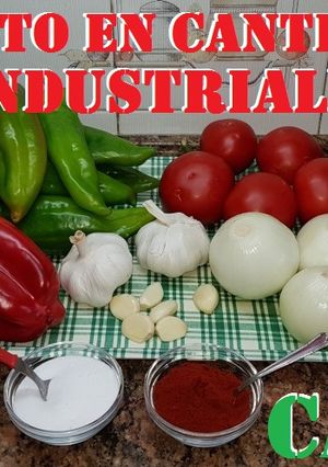 Una foto de Sofrito para los guisos en cantidades