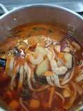 Caldo de mariscos