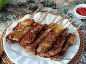 Gambar sate tahu kanji