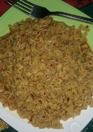 A picture of Pepper Noodles.