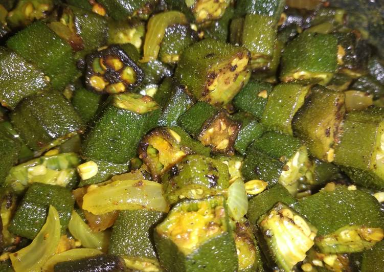 Steps to Prepare Favorite Kurkuri bhindi