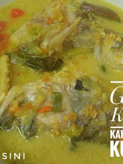 Foto resep Gulai Kepala Kakap Bumbu Kuning