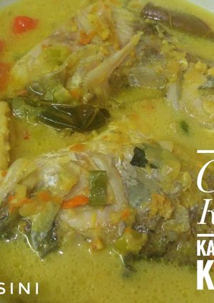 Foto resep Gulai Kepala Kakap Bumbu Kuning