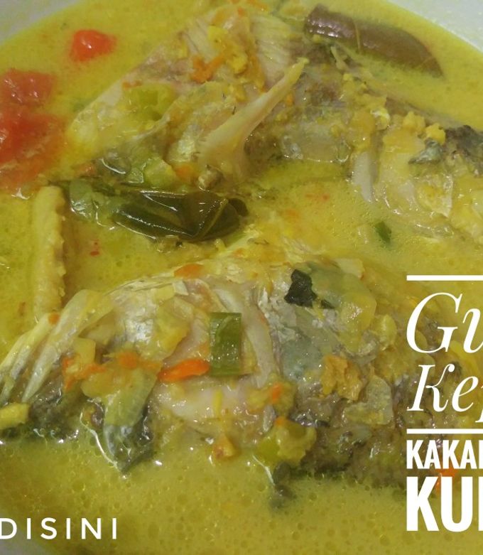 Foto resep Gulai Kepala Kakap Bumbu Kuning
