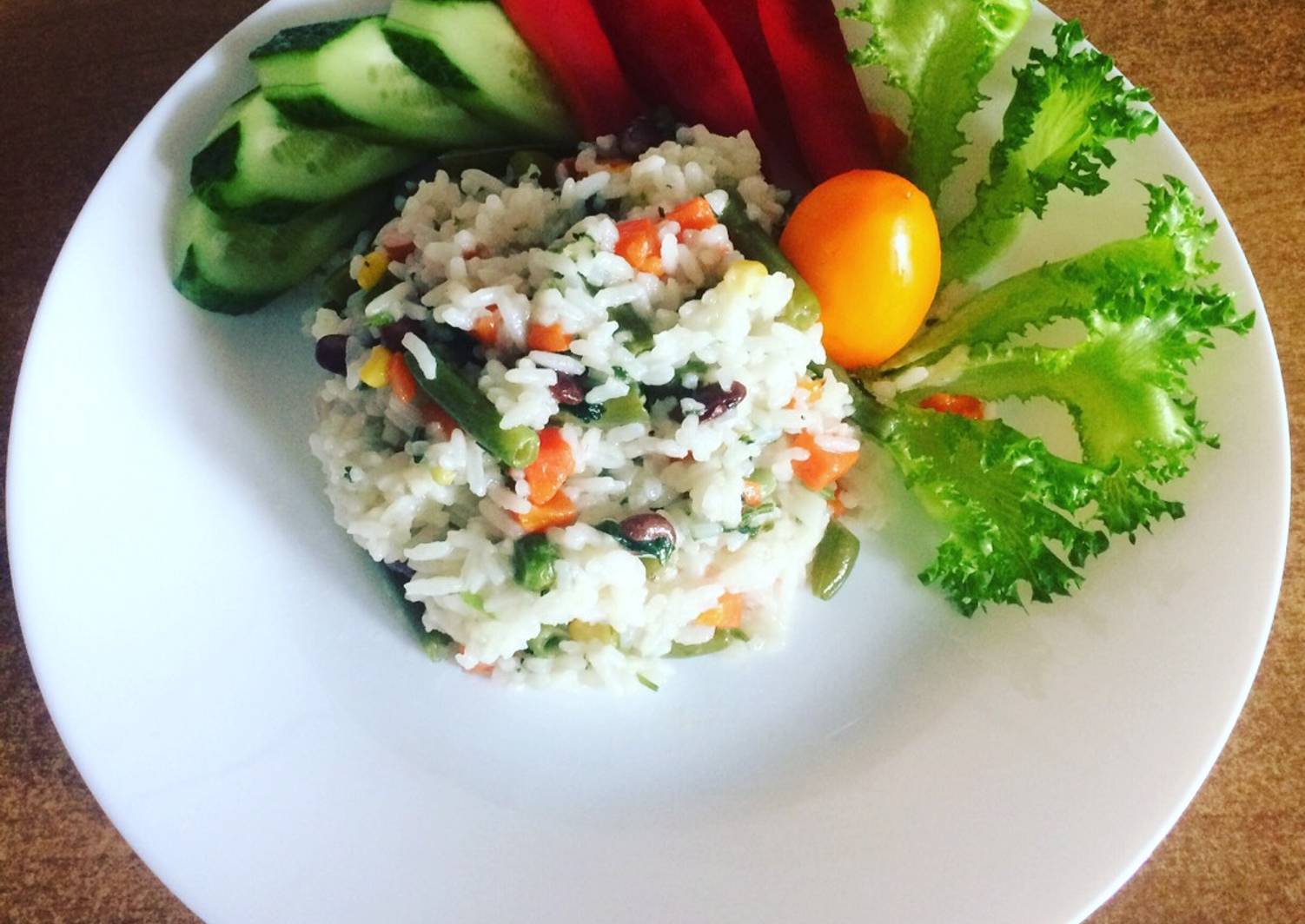 Рис с овощами пошаговый рецепт с фото