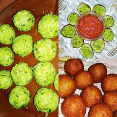 A picture of Hariyali Balls.