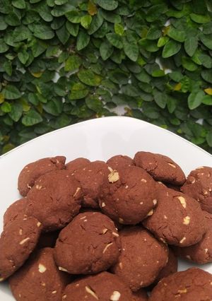 Foto resep Chocomond Cookies (gluten, egg, dairy free)