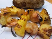 A picture of honey garlic shrimp