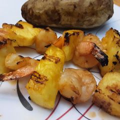 A picture of Grilled Shrimp Kabobs.