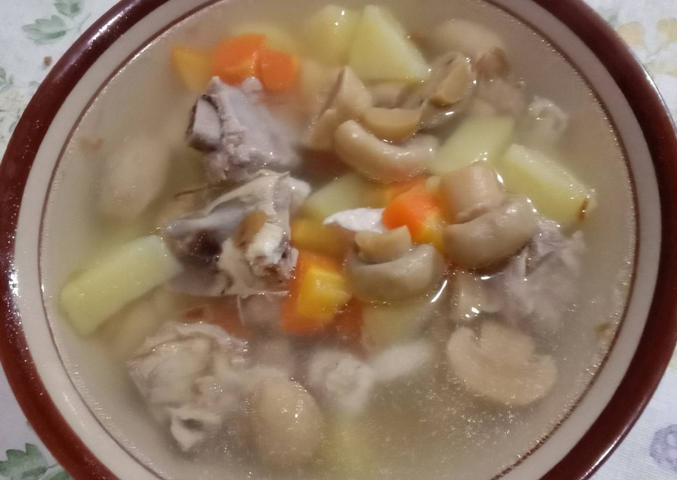 "Soup pelangi endos"ππππ