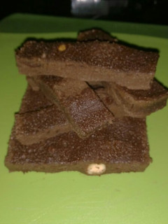 Una foto de Brownie fit expres en 5 minutos en microondas