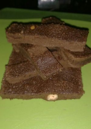 Una foto de Brownie fit expres en 5 minutos en microondas
