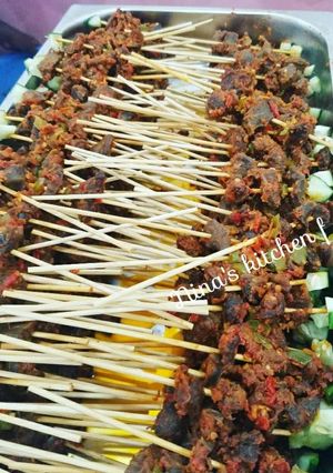 A picture of Gizzard kebab.