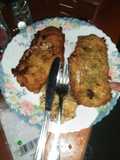 Filetes de pollo rellenos de queso