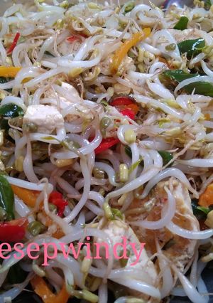 Foto resep Oseng toge tahu