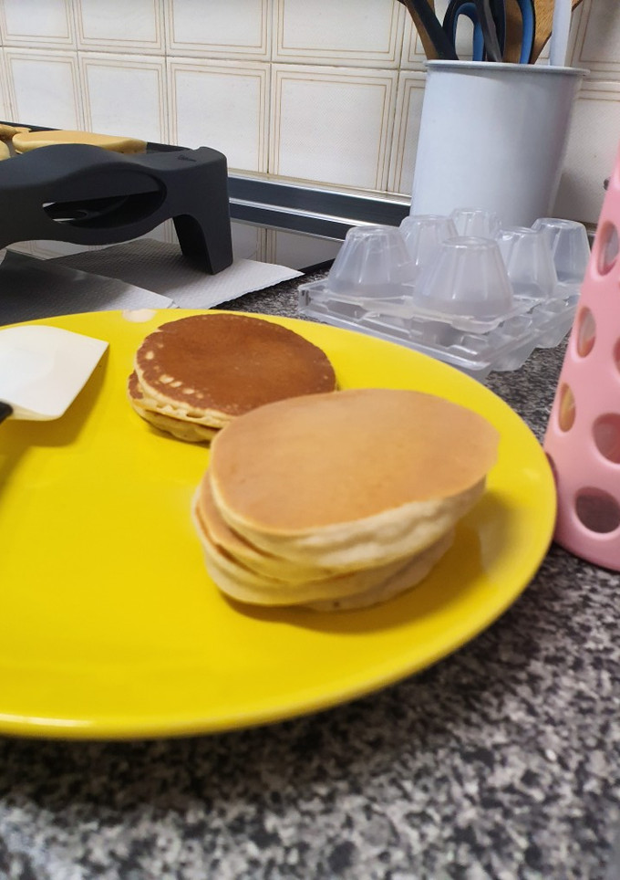 Una foto de Tortitas Plátano y Avena, BLW, Mambo