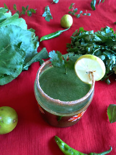 ગ્રીન જ્યુસ (Green Juice Recipe In Gujarati) રેસીપી મુખ્ય ફોટો