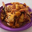 Kepiting asam manis sederhana dan praktis
