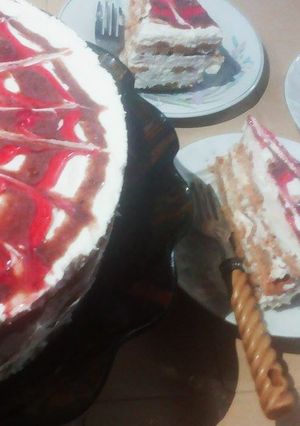 صورة لوصفة طريقة عمل تشيز طبقات