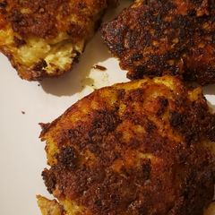 A picture of Potato Latkes.