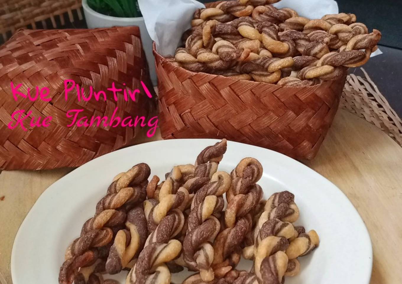 Kue Pluntir/Kue Tambang (Eggless)