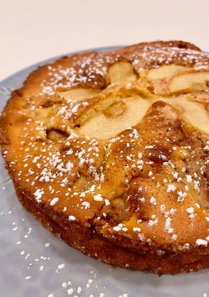 Foto de Bolo de Maçã e Canela