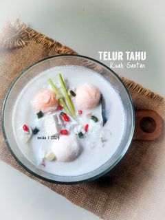 Foto resep Telur Tahu Kuah Santan