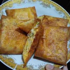 A picture of Martabak telor mini.
