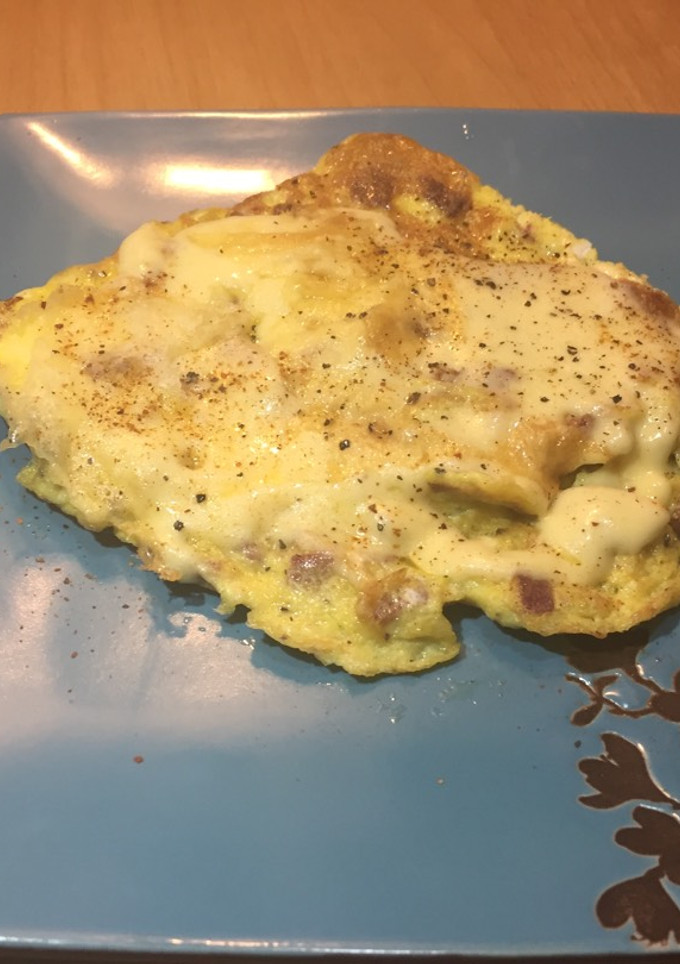 Una foto de *Omelette Jamón, Queso | Método Grez*