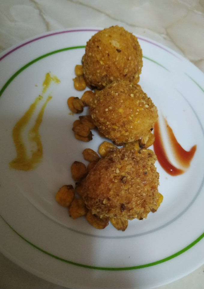 Una foto de Bolitas de queso con kikos